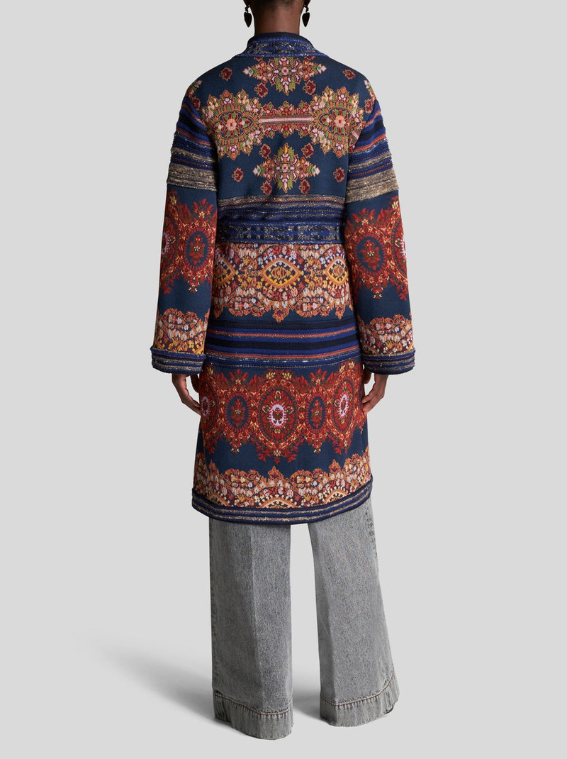 JERSEY JACQUARD COAT 5