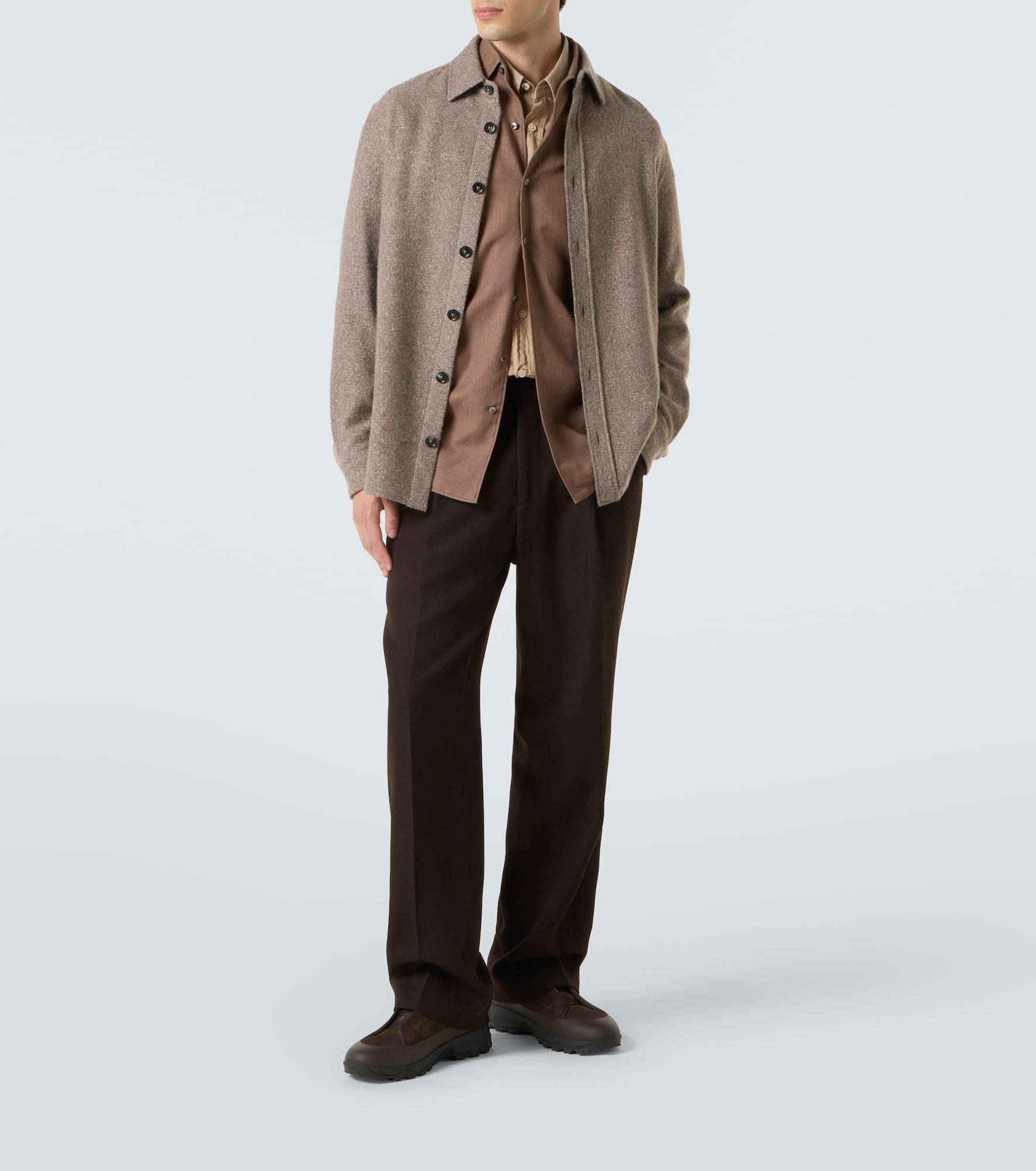 Cashmere and silk overshirt - 2