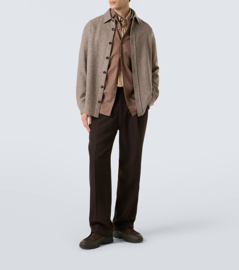 ZEGNA Cashmere and silk overshirt outlook