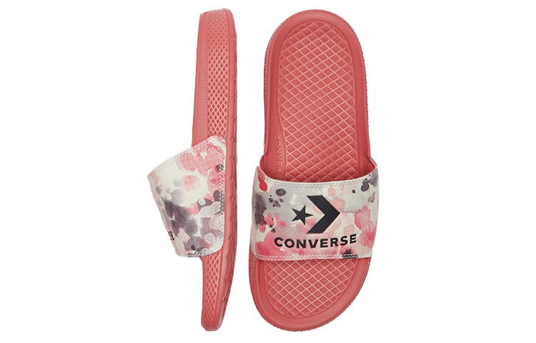 (WMNS) Converse Chuck Taylor All Star Slide Slippers Pink/White 570803C - 4