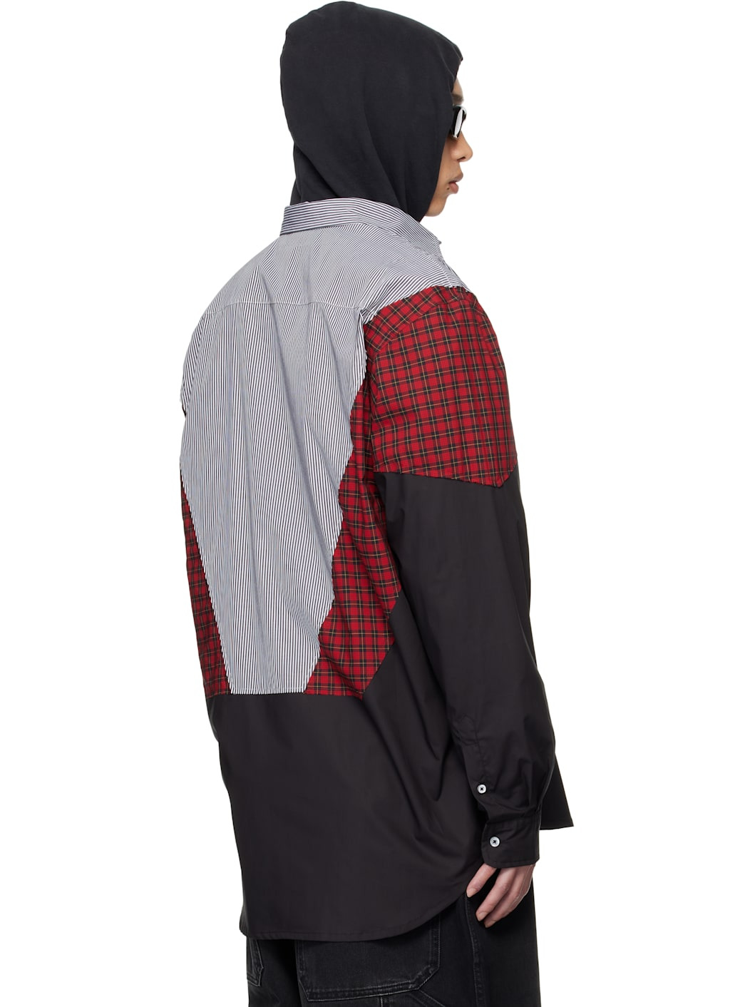 Black & Red Tracksuit Shirt - 3