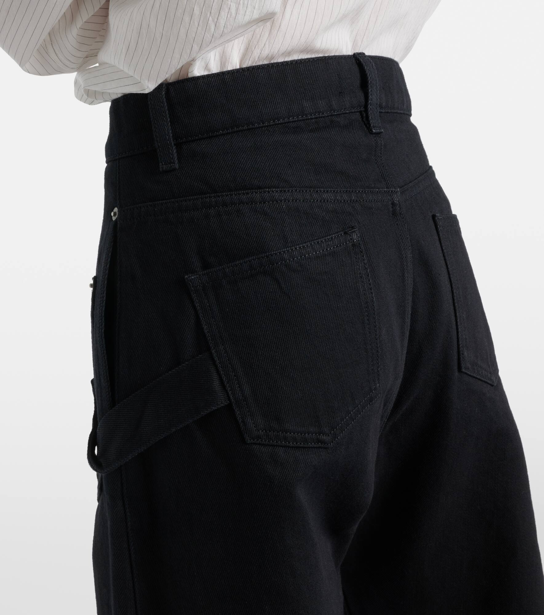 High-rise barrel-leg jeans - 7