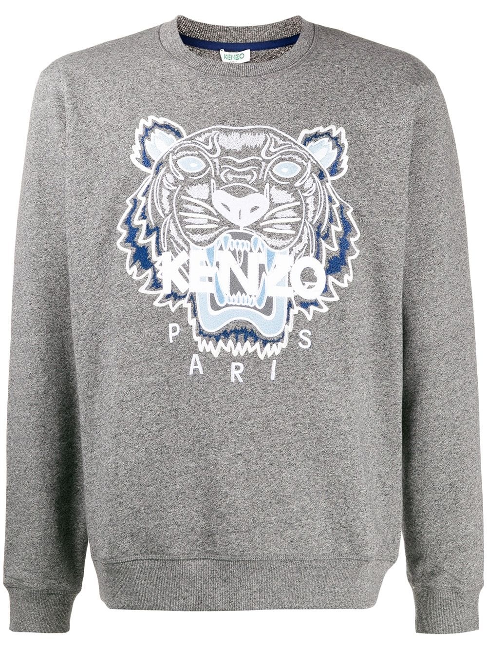 Tiger embroidered sweatshirt - 1