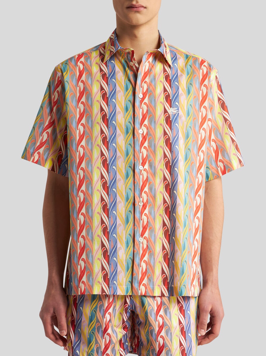 ETRO SUMMER SHIRT WITH MULTICOLOURED MOTIF - 2