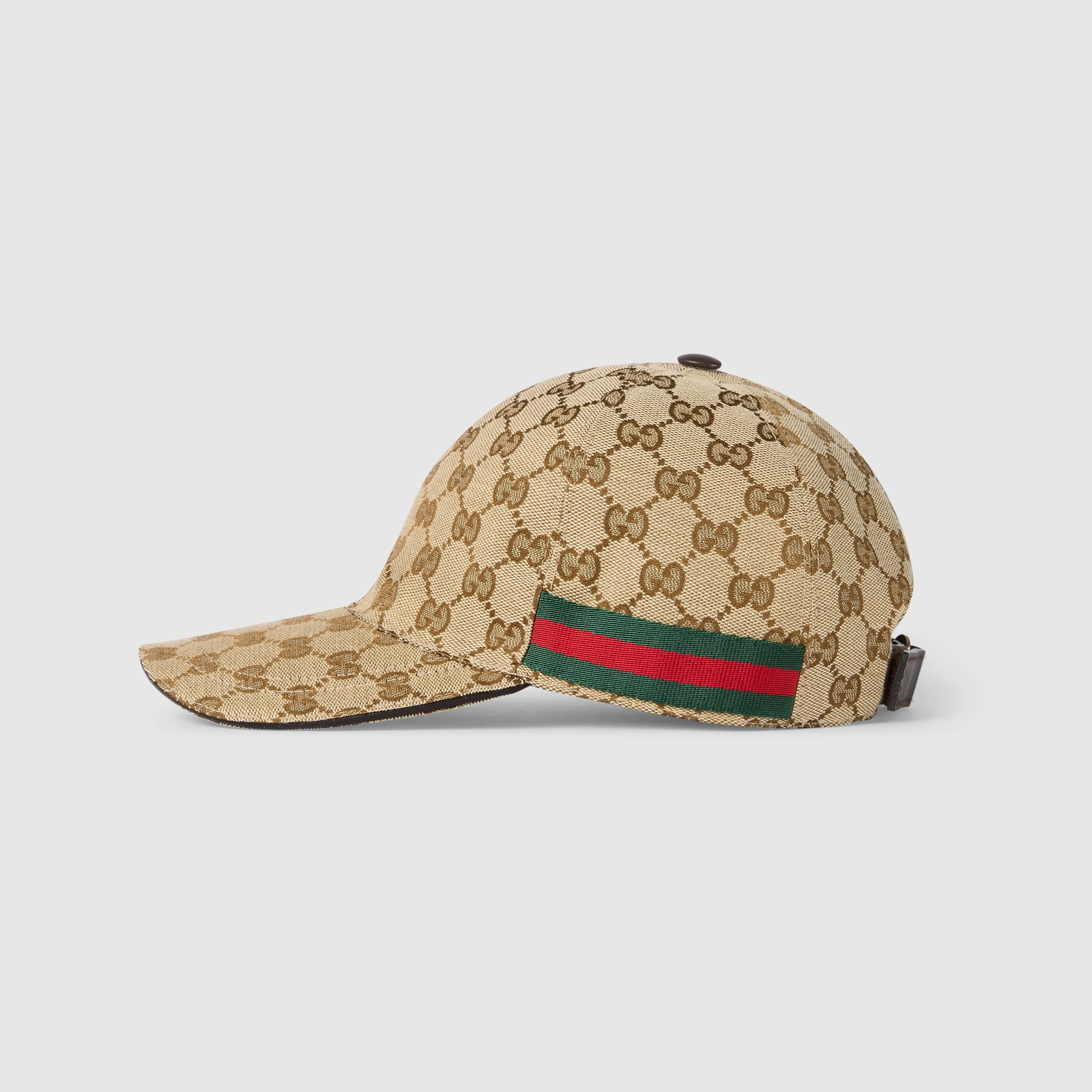 Original GG canvas baseball hat with Web - 2
