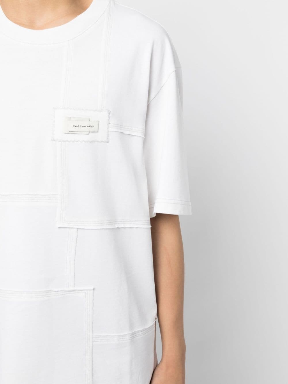 logo-patch T-shirt - 9