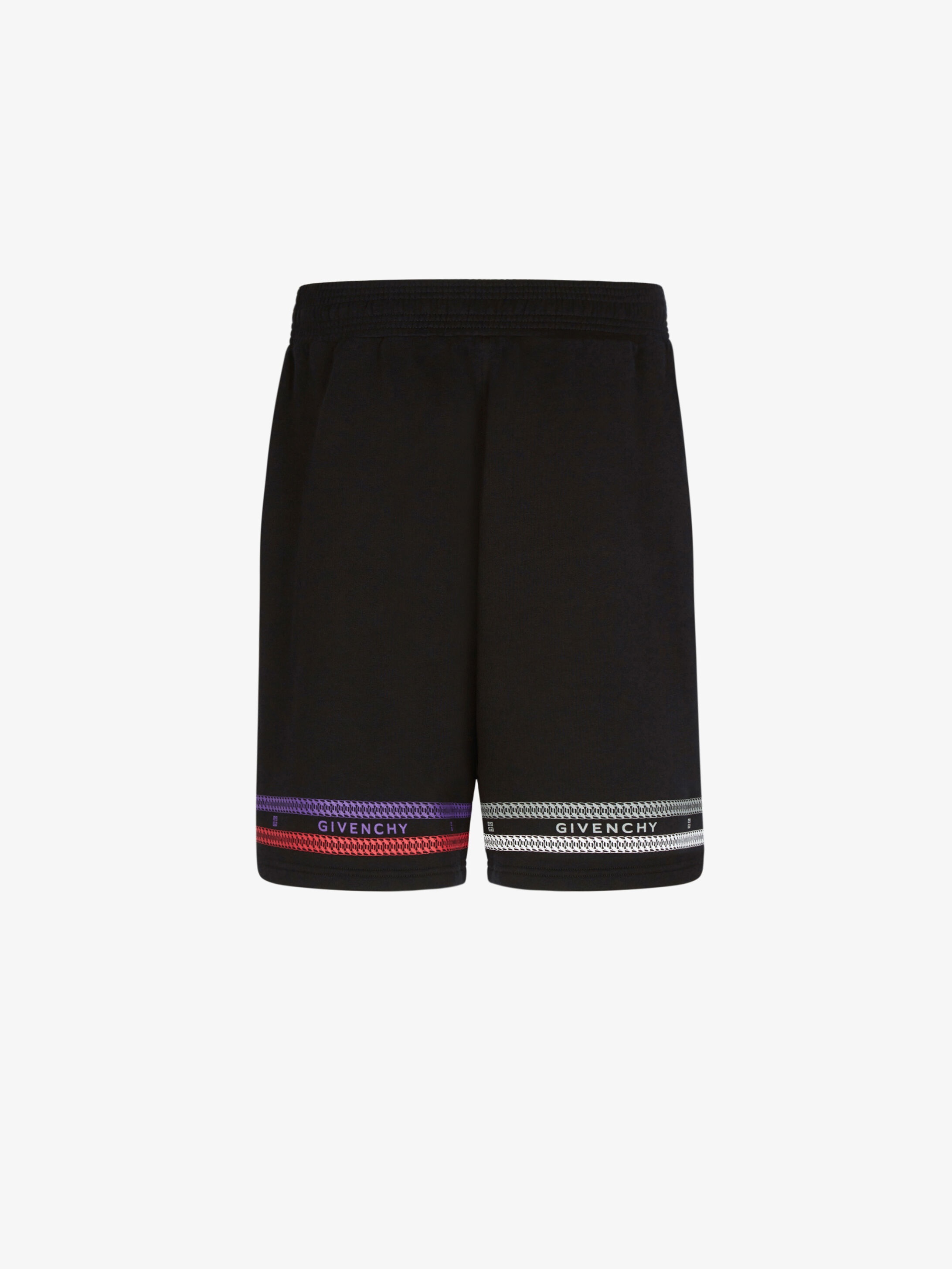 GIVENCHY multicolored Chain printed bermuda shorts - 3