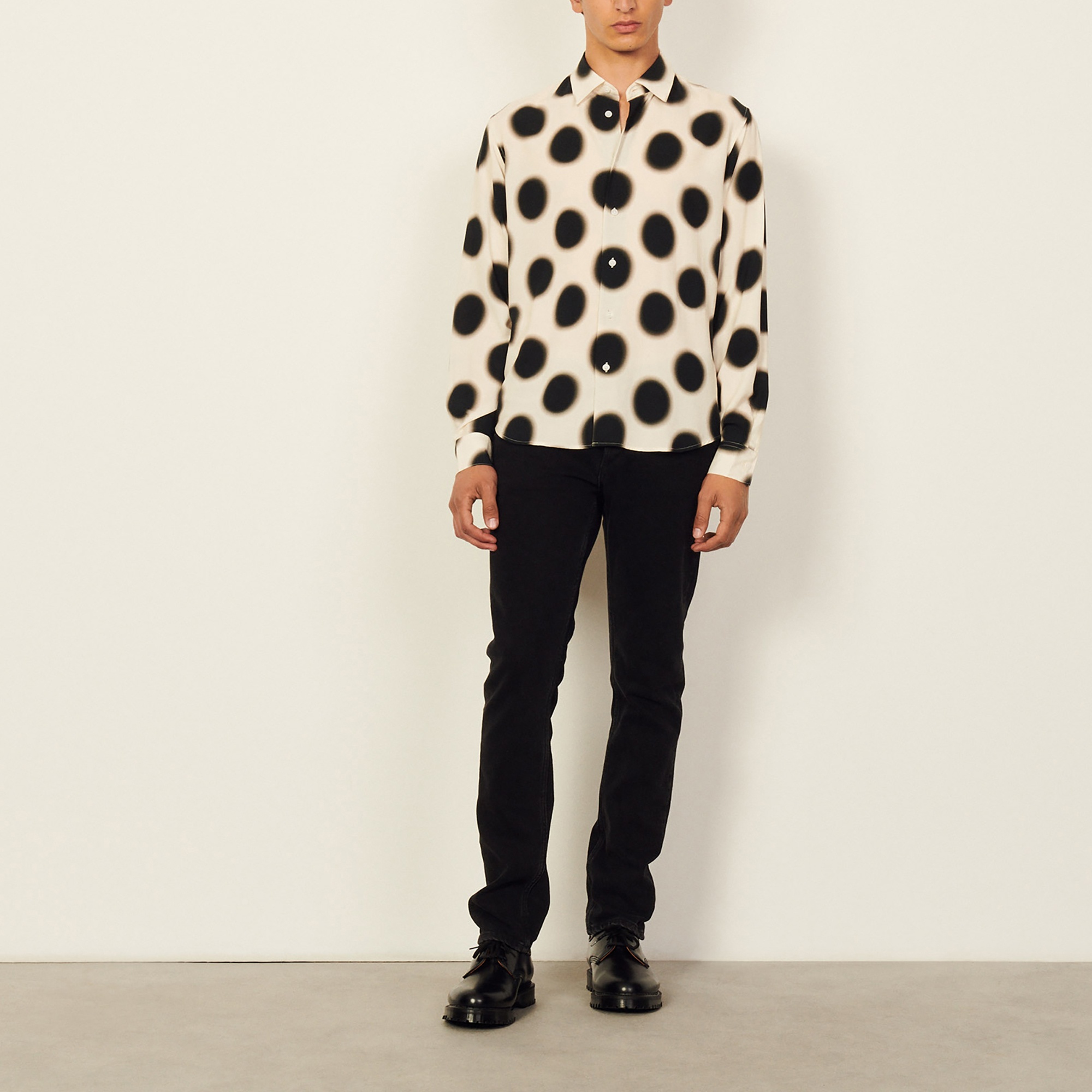 Printed viscose shirt - 6