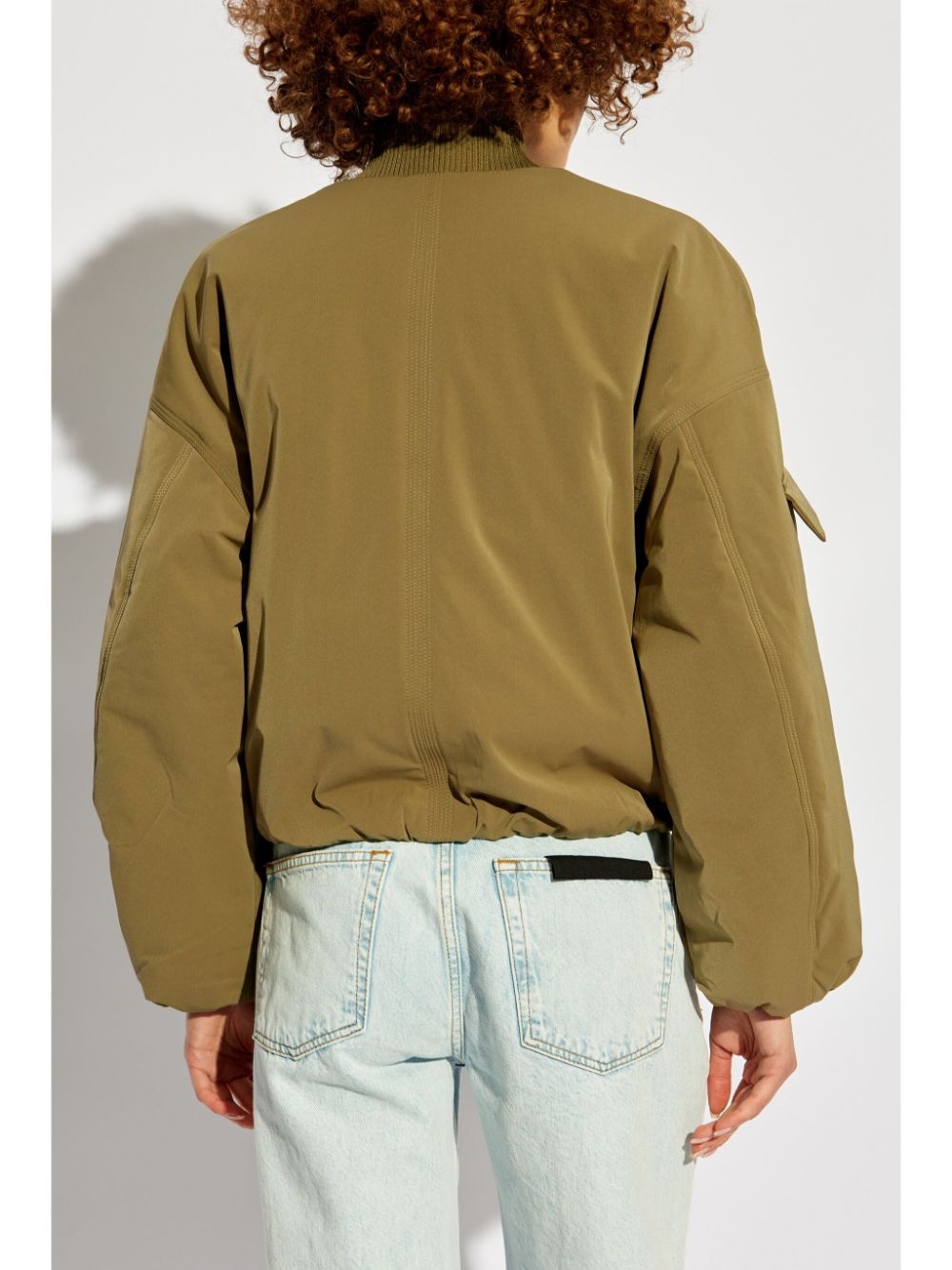 GANNI Oversized bomber jacket | REVERSIBLE