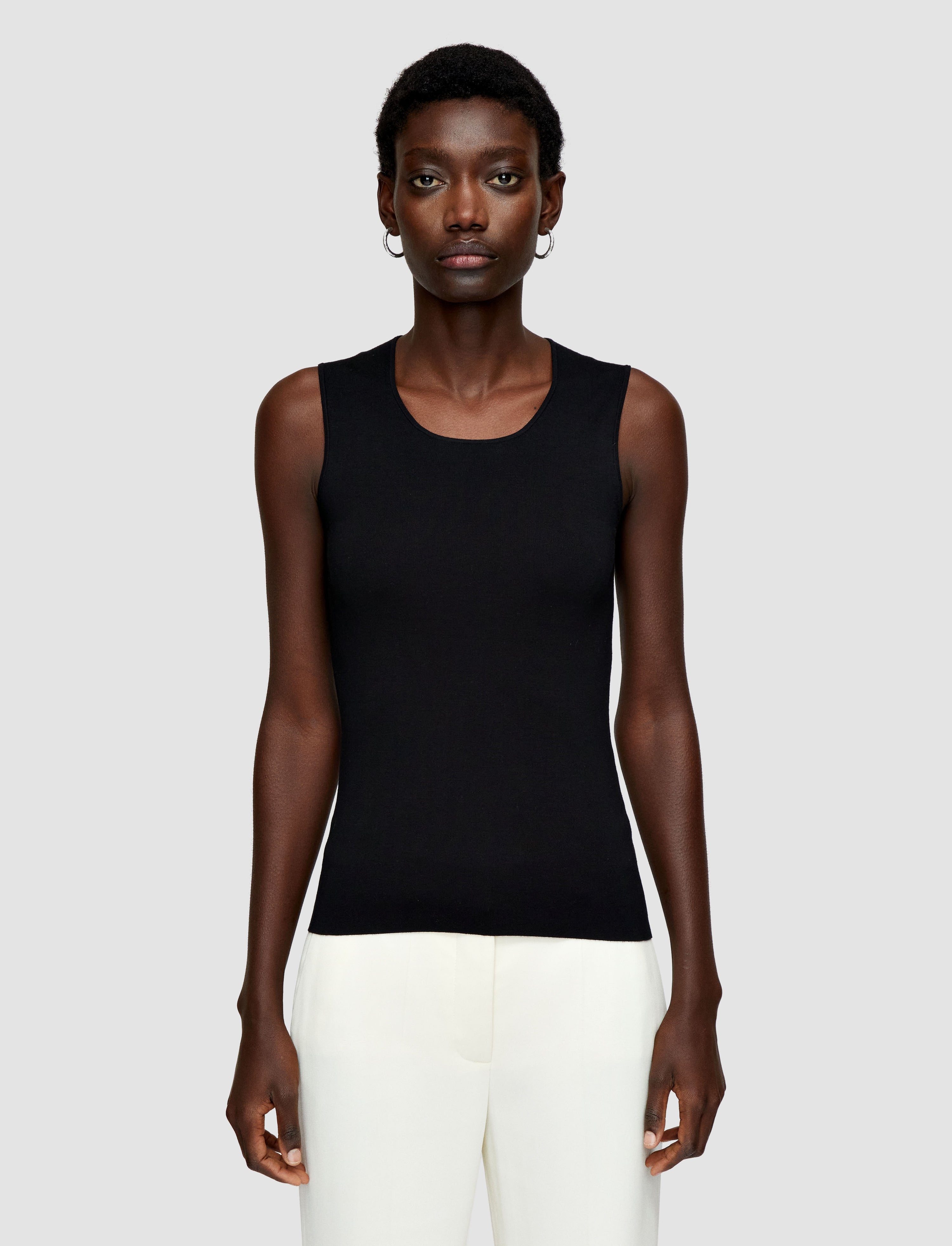 Silk Stretch Tank Top - 3