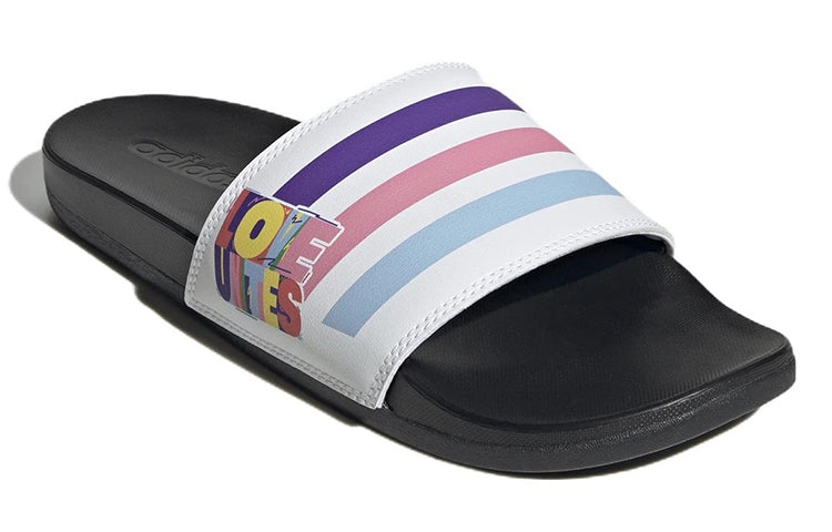 adidas Adilette Comfort Sandals 'White Purple Pink' GZ4690 - 4