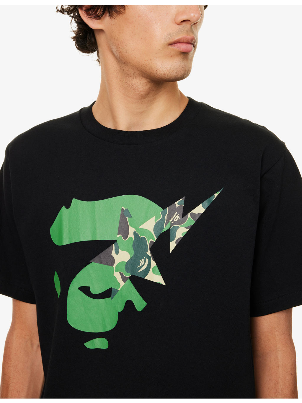 Ape Face Star Cotton-Jersey T-Shirt - 5