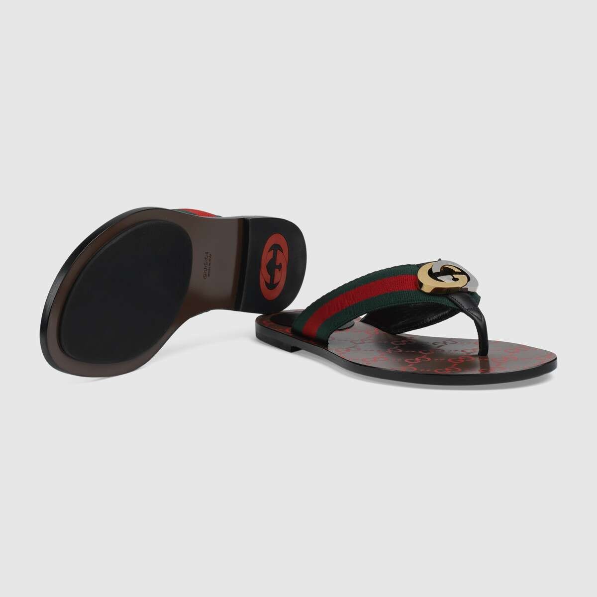 GG thong Web sandal - 5