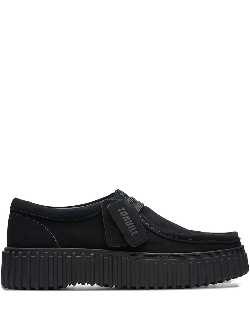 suede lace-up loafers 1