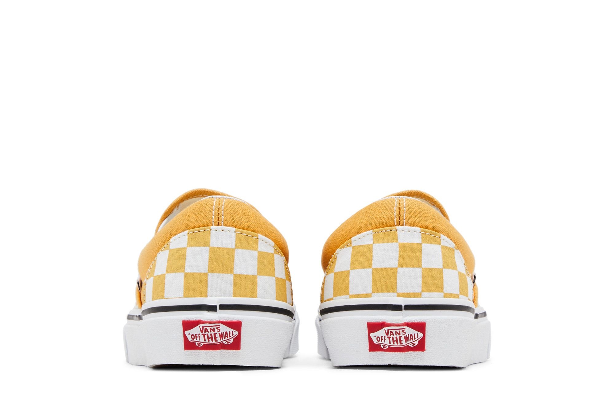 Classic Slip On 'Ochre Checkerboard' - 6