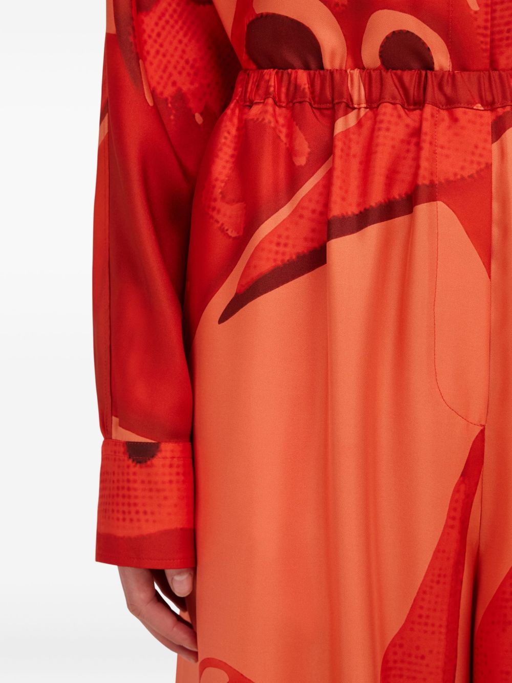 silk palazzo trousers - 4