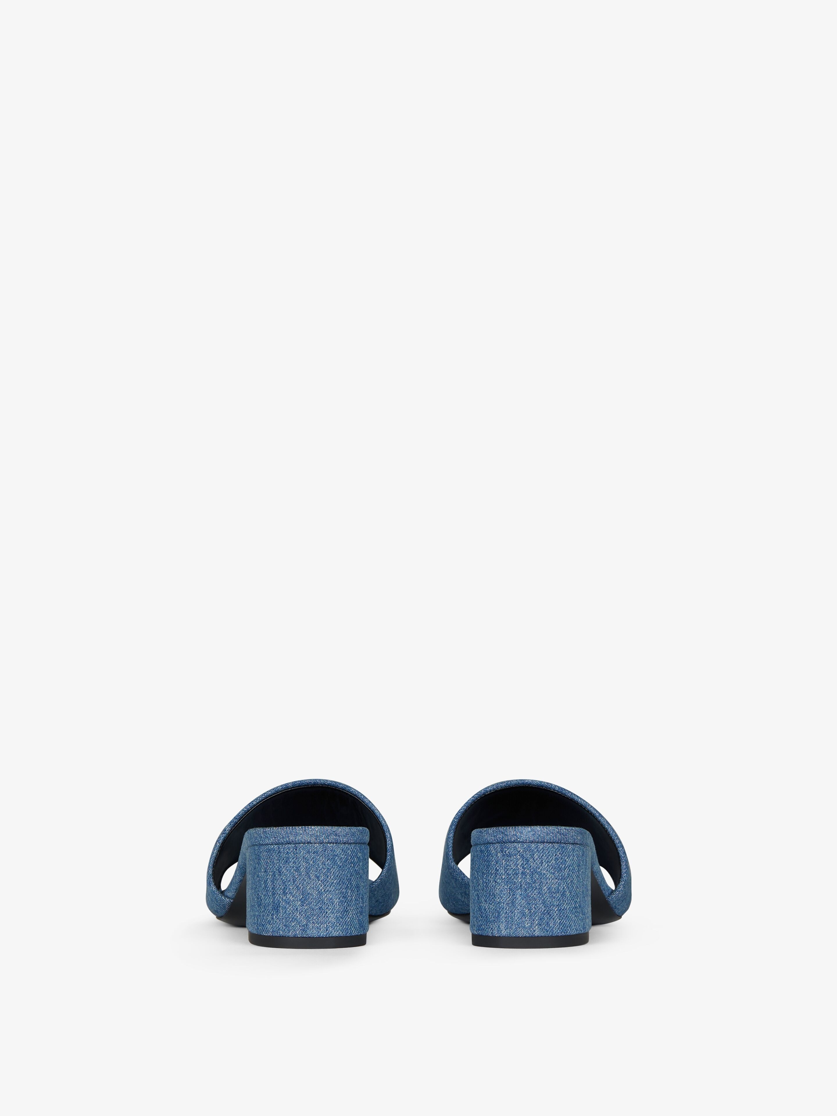4G MULES IN DENIM - 6