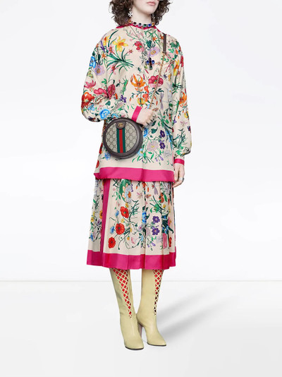 GUCCI Oversize shirt with Flora print outlook