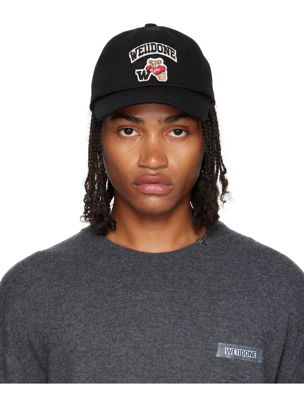 Black Varsity Logo Cap - 1