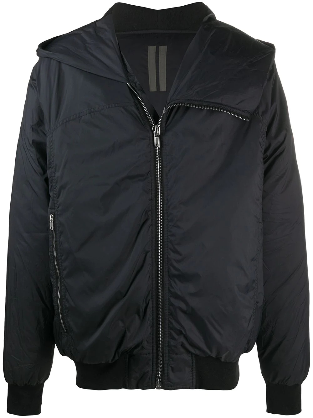 long-sleeve padded coat - 1