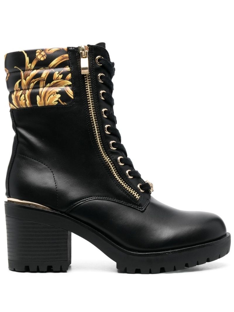 Mia Garland-print 70mm ankle boots - 1