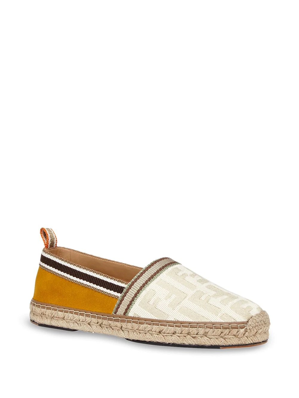 FF jacquard motif espadrilles - 2