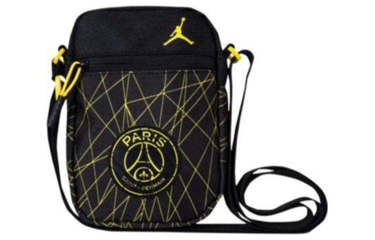 Air Jordan x Paris Saint-Germain Festival Bag 'Black Yellow' FJ9735-010 - 2