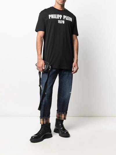 DSQUARED2 Work Wear check-cuff jeans outlook