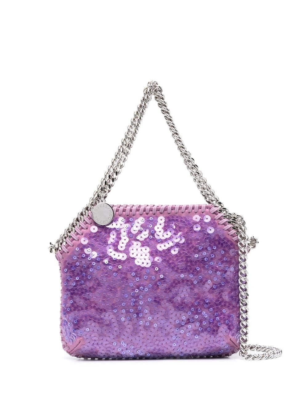 Falabella sequin-embellished shoulder bag - 1