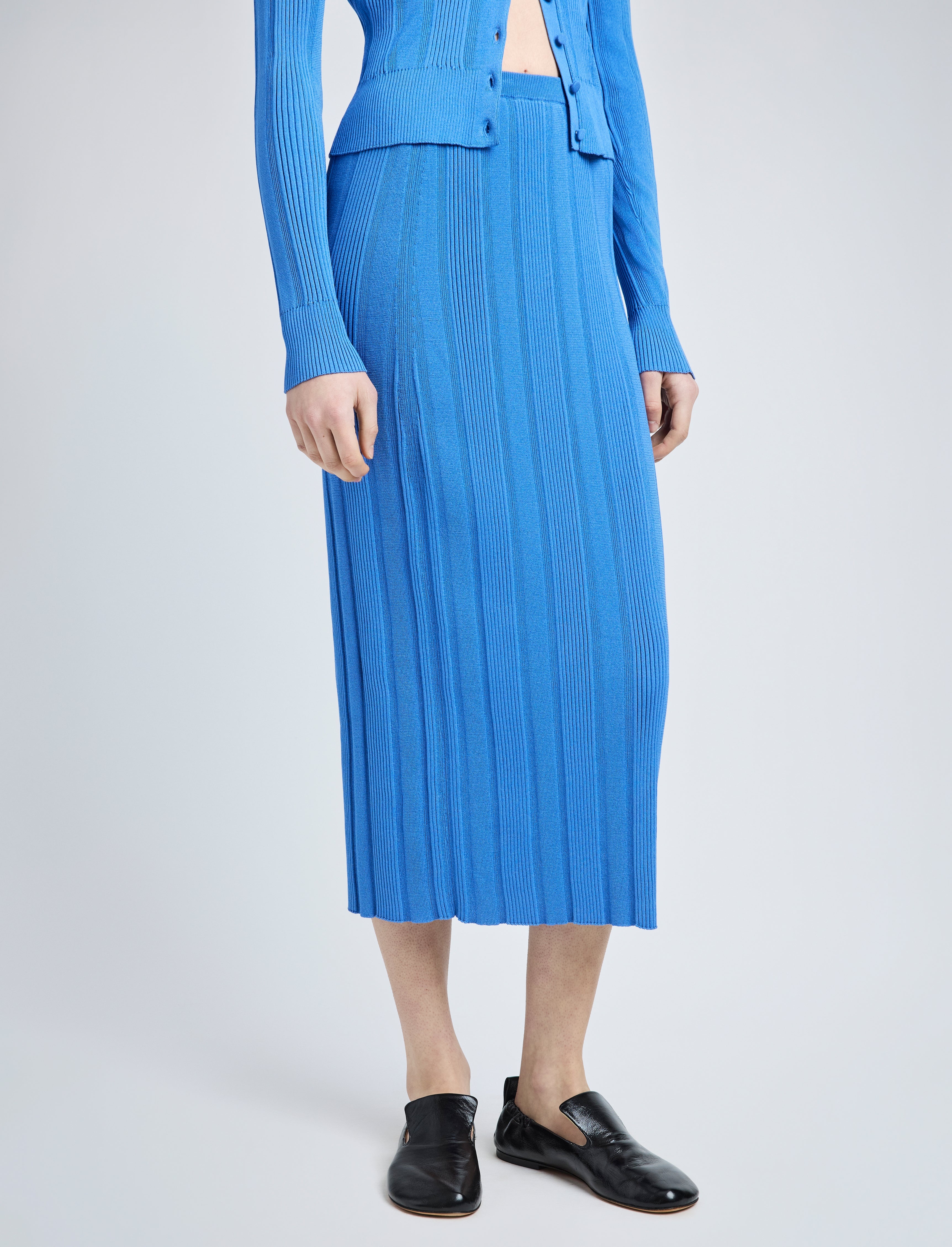 Ryanne Skirt in Column Rib - 5