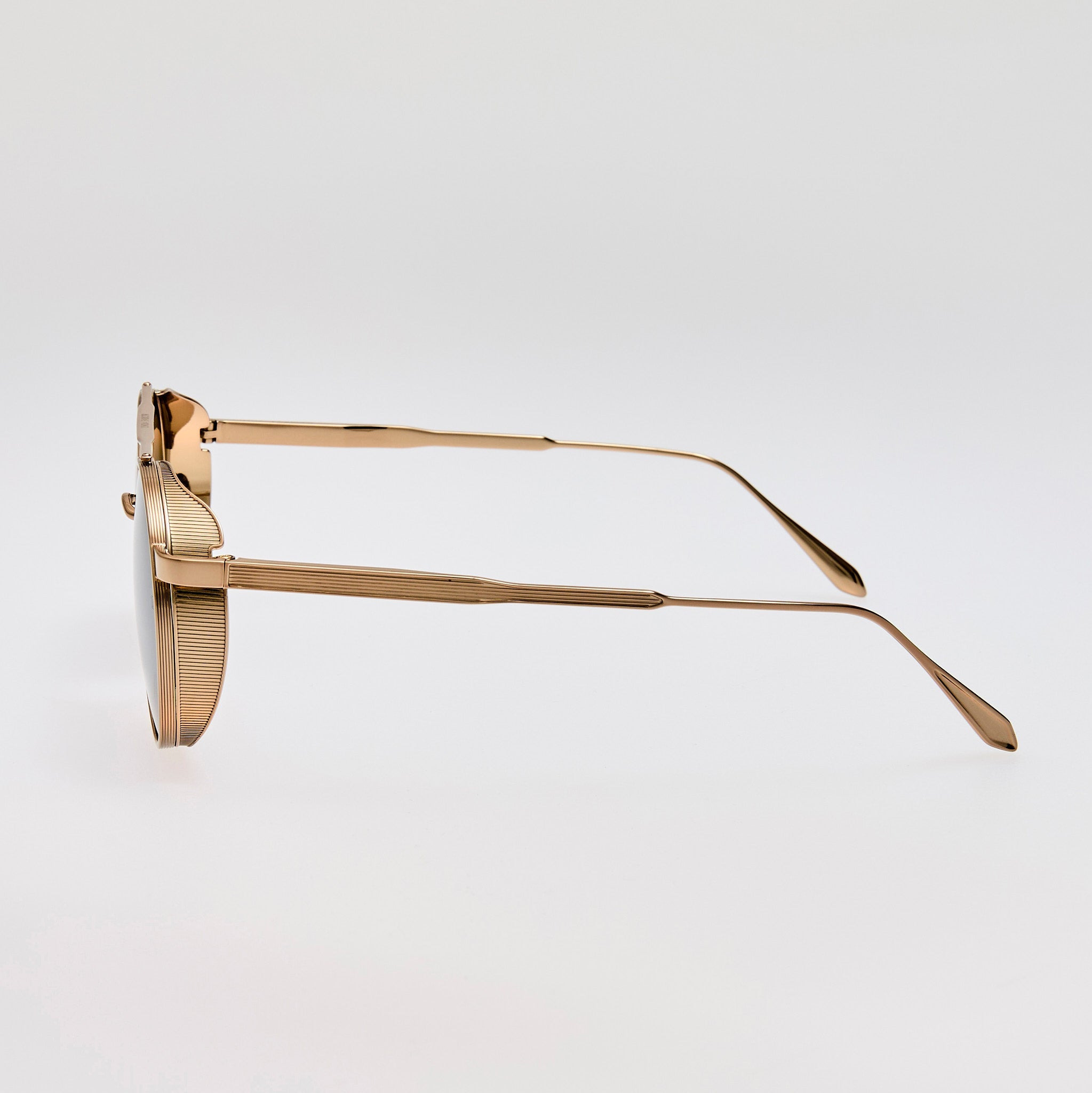 Conor Sunglasses in Green and Gold - 6