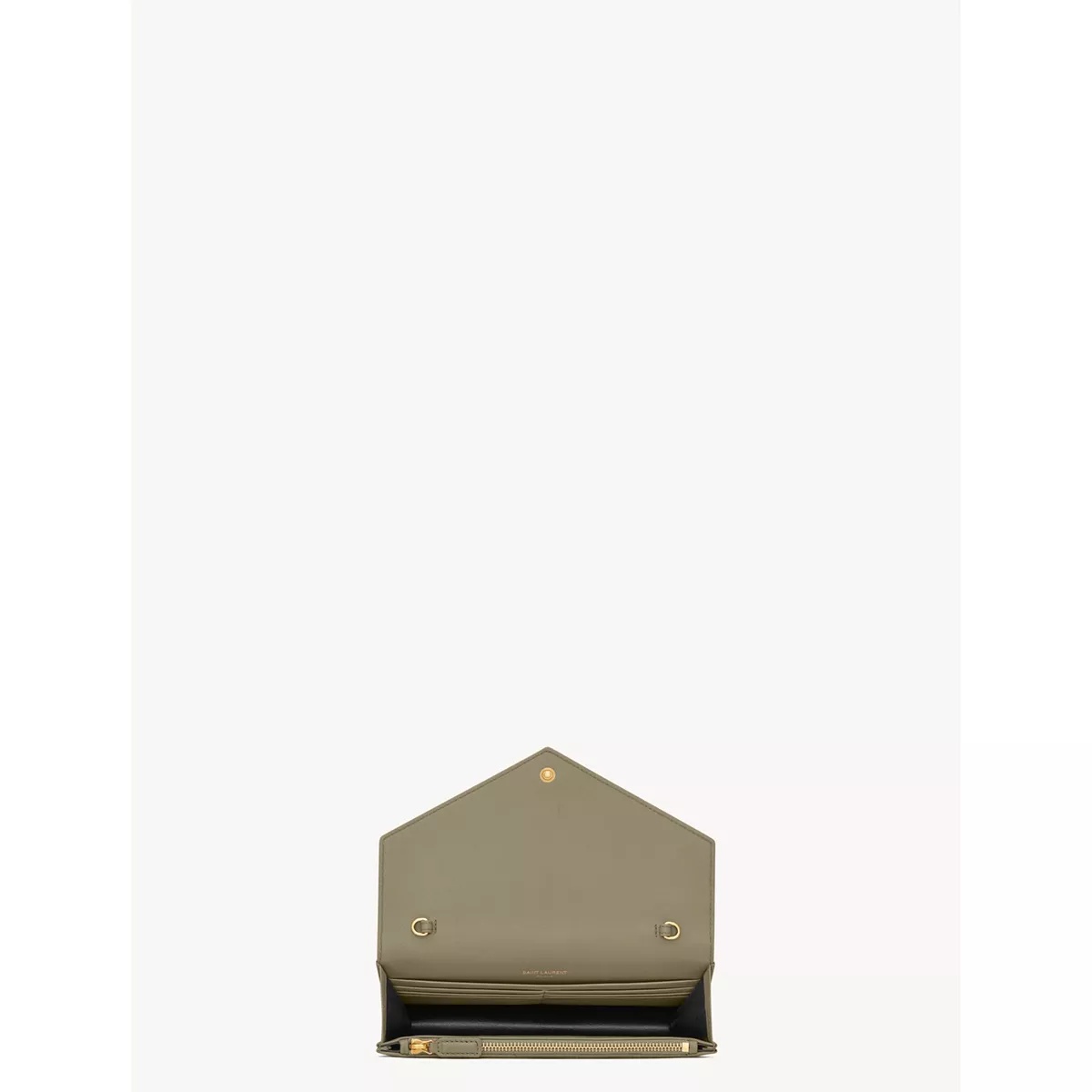 Cassandre Envelope Chain Wallet in Grain Leather - 2