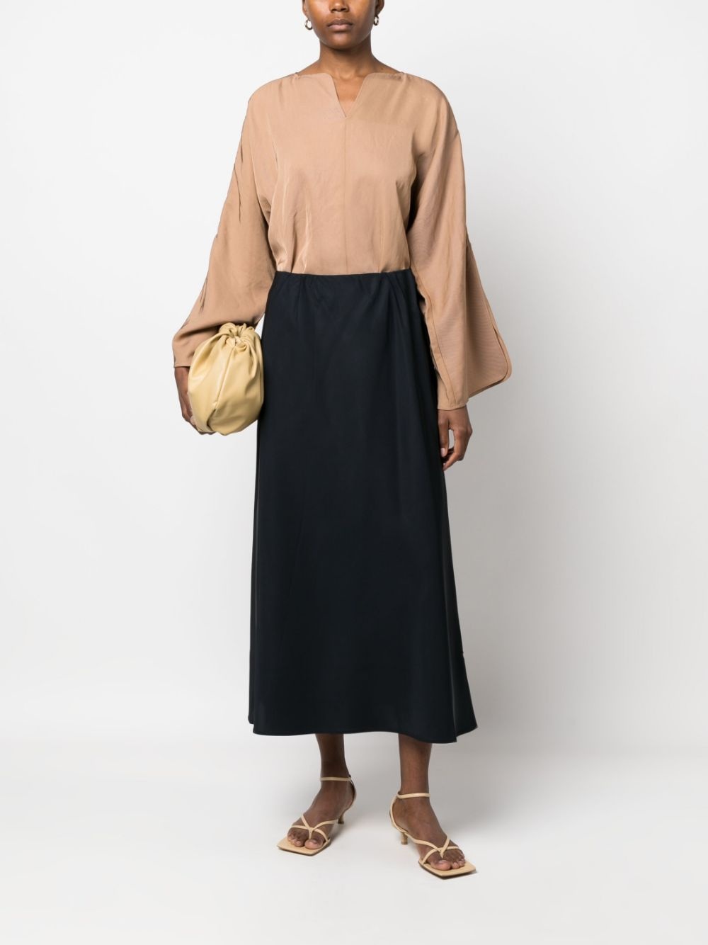 A-line midi skirt - 2