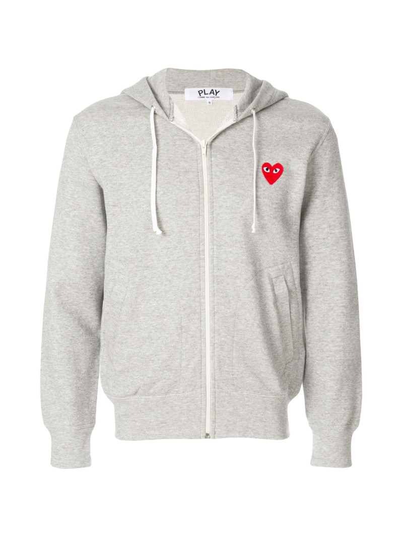 logo-patch hoodie - 1