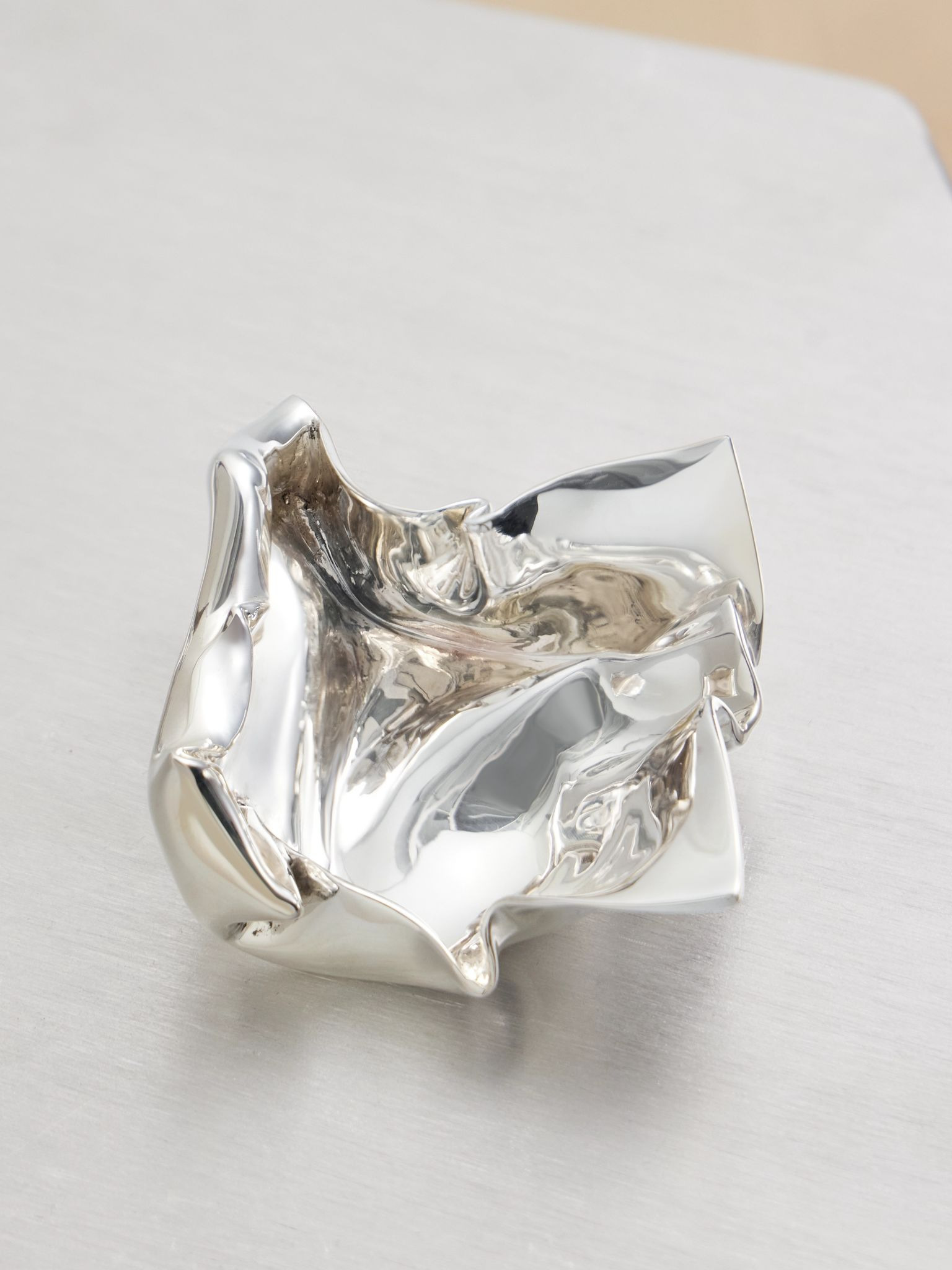 Silver-plated dish Silver - 3