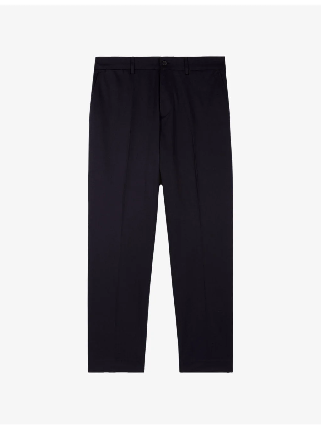 Tapered-Leg Stretch-Cotton Chino Trousers - 1