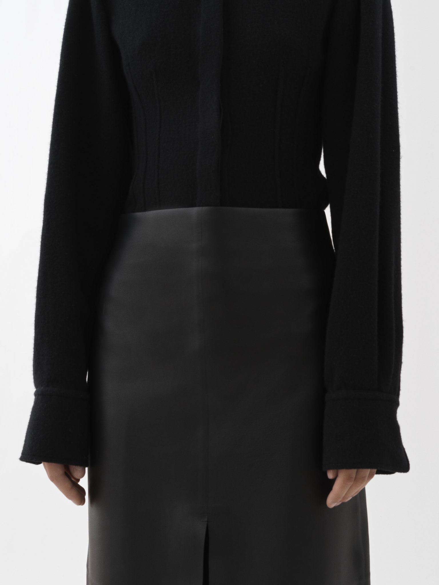 CORSET-DETAIL SHIRT - 7
