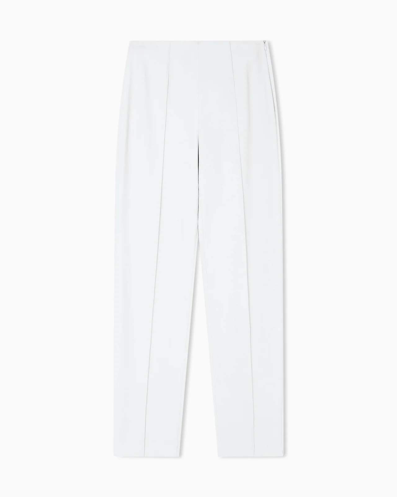 STRAIGHT-LEG TROUSERS IN VISCOSE CADY - 1