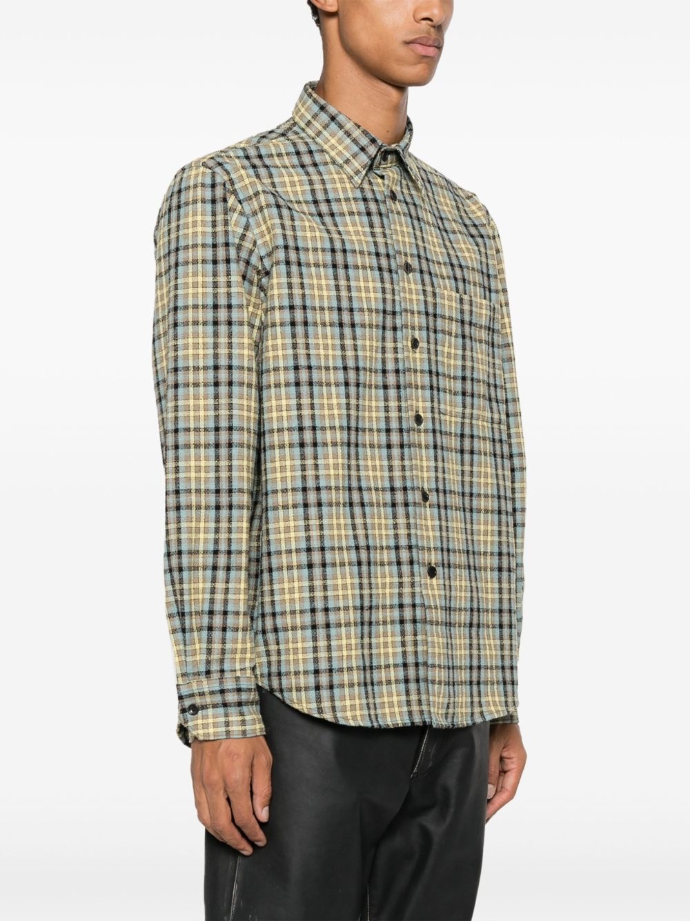 Ace plaid-pattern shirt - 3