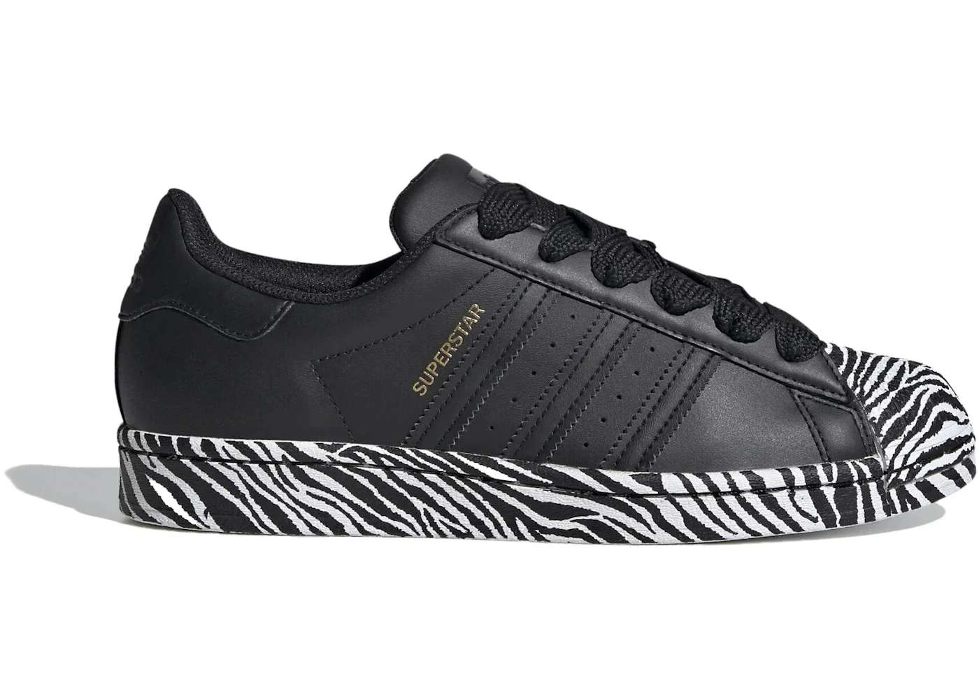 adidas Superstar Zebra Print (Women's) - 1