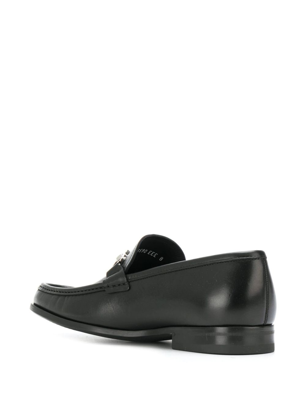 Gancini-plaque loafers - 3