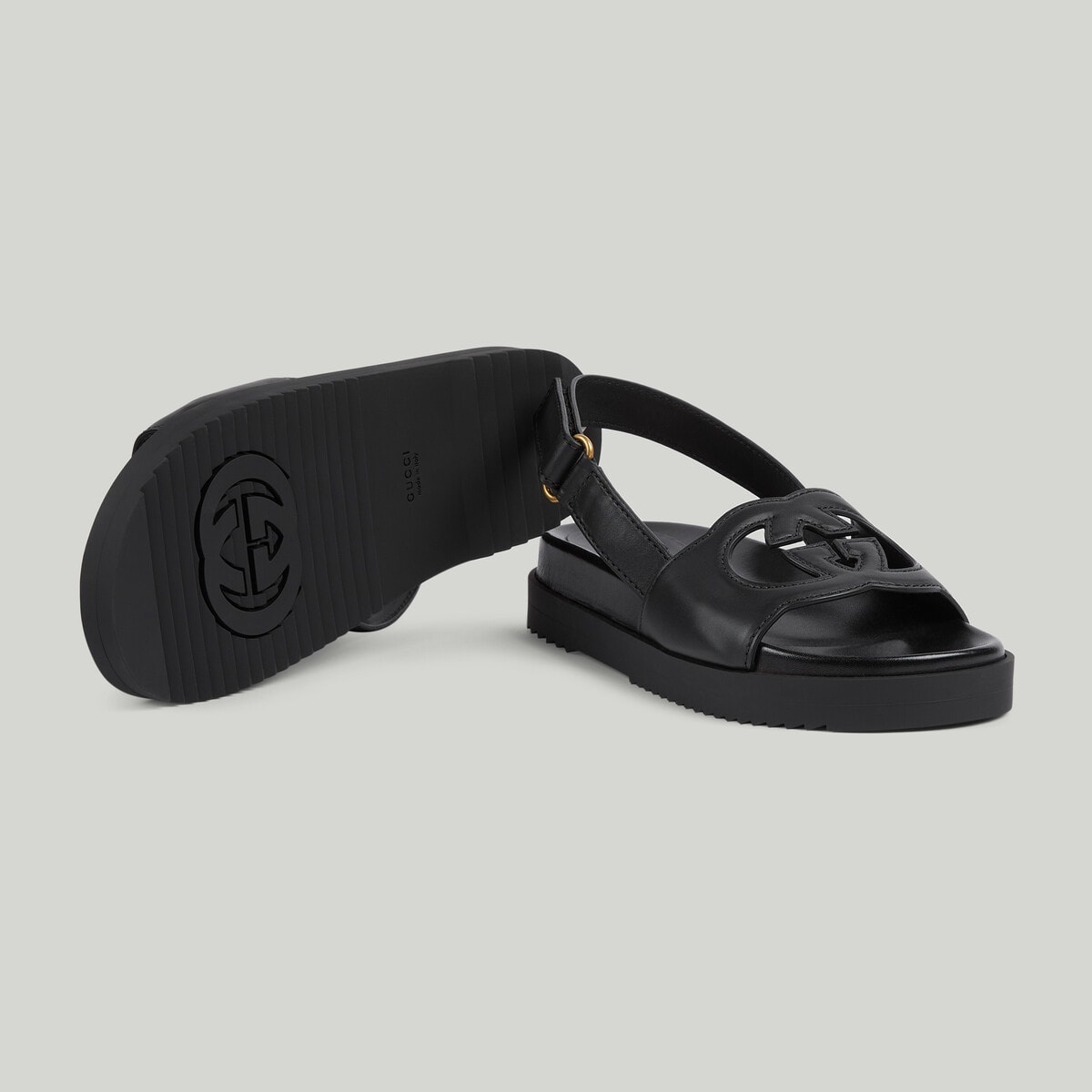 Women's Interlocking G sandal - 5