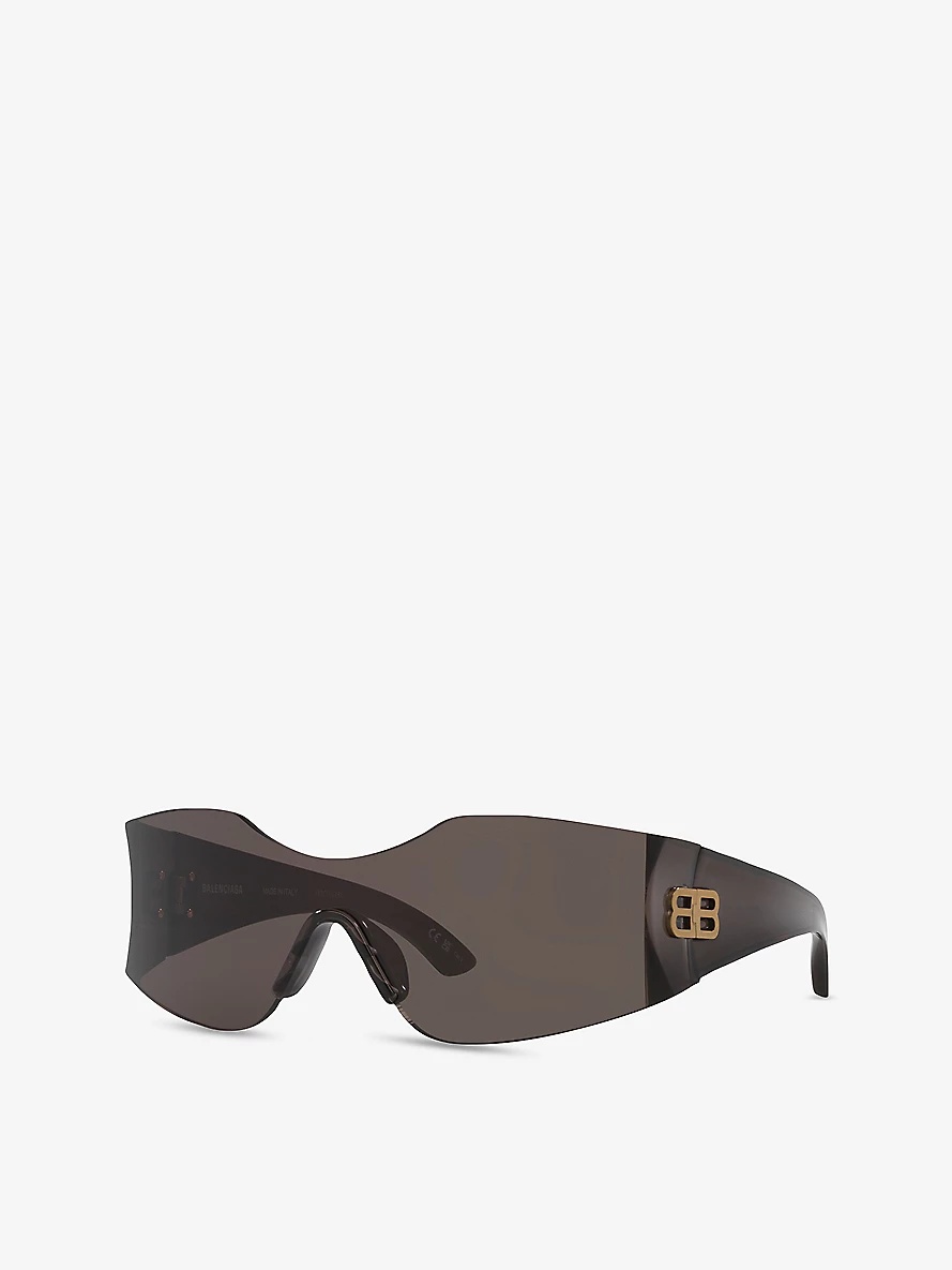 BB0292S Rectangular-Frame Acetate Sunglasses - 2