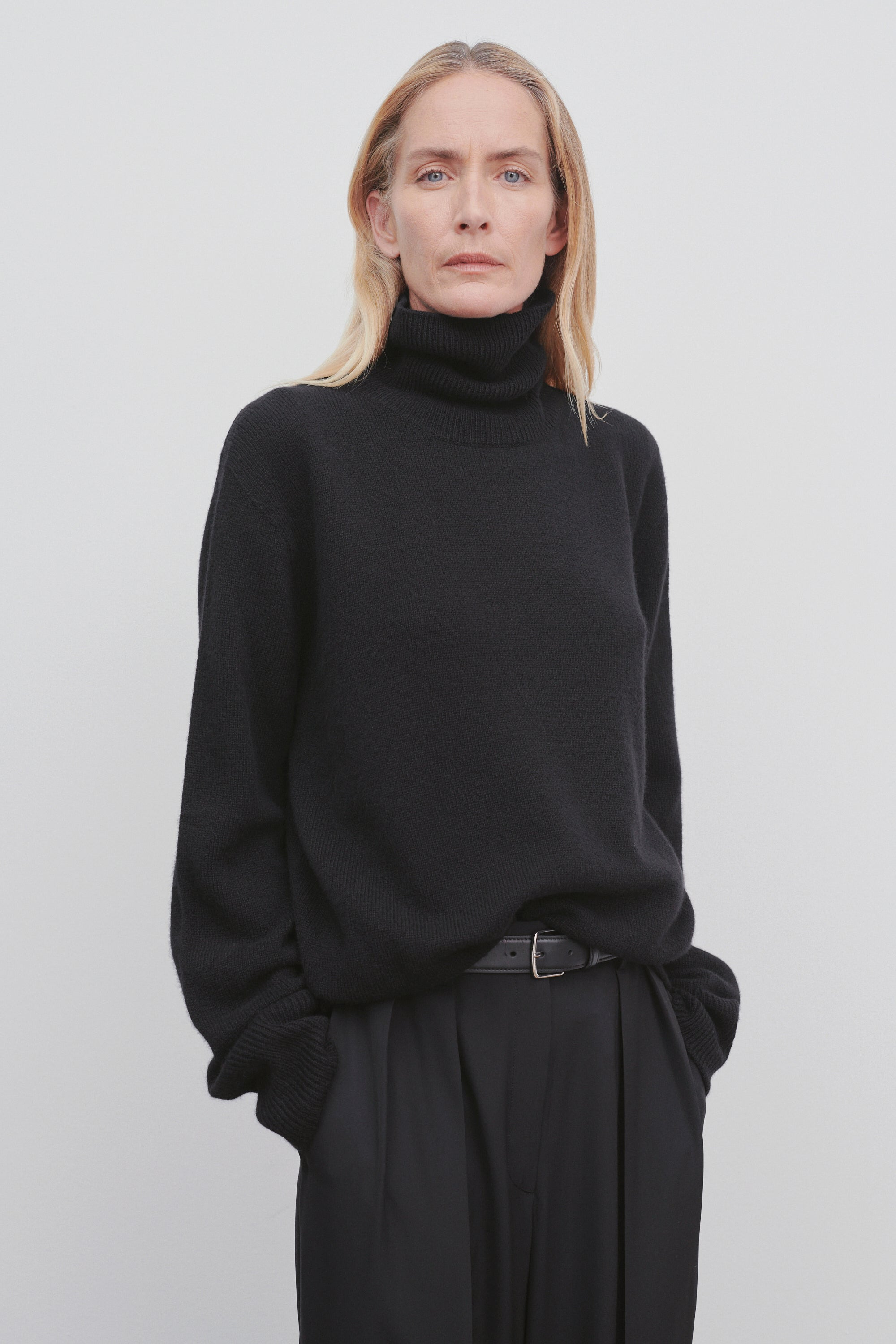 Stepny Top in Wool and Cashmere - 3