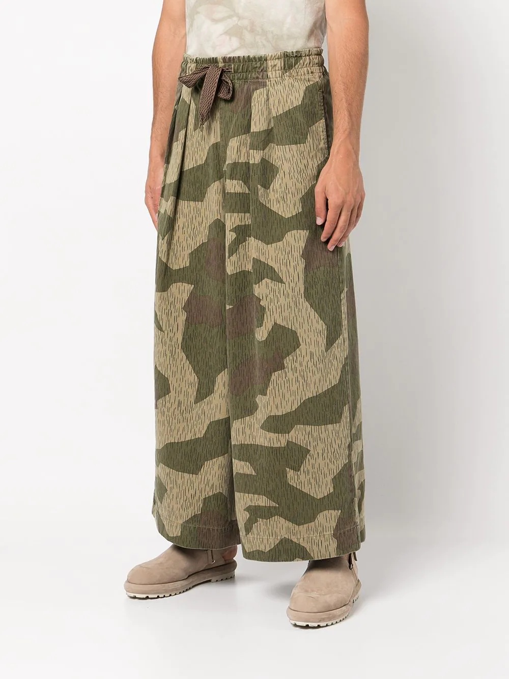 Camo Rude Buggy wide-leg trousers - 3