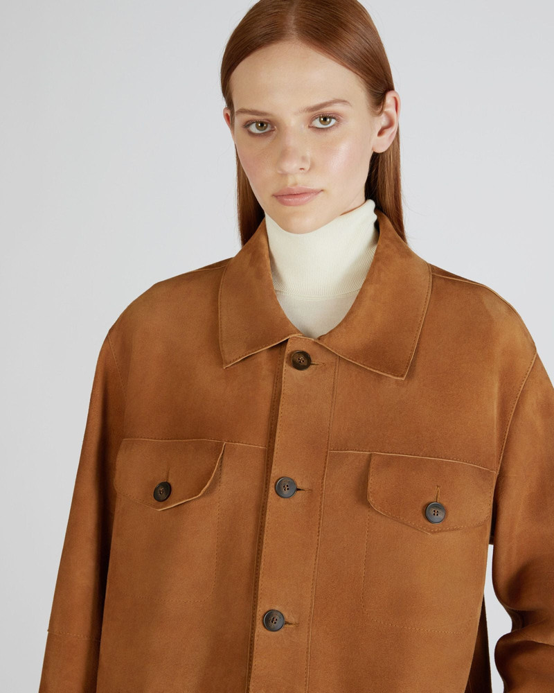Suede overshirt 4