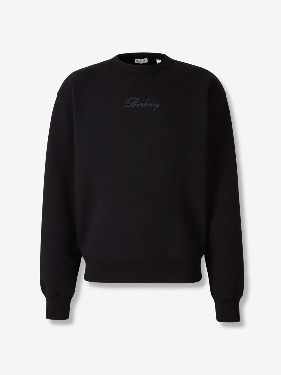 Burberry Round Neck Sweatshirt - 1