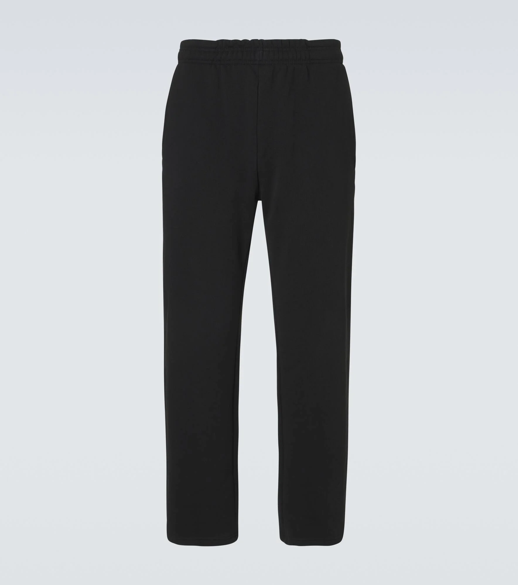 Cotton jersey straight sweatpants - 1