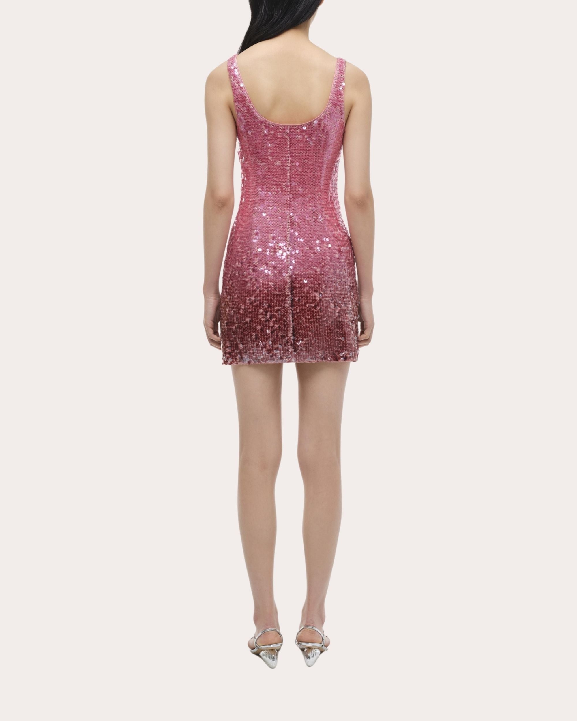 Alayna Sequin Sleeveless Mini Dress - 2