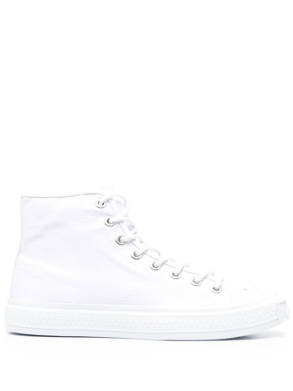 high-top lace-up fastening sneakers - 1